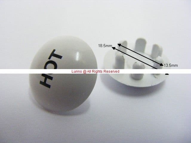 Nostalgic 1881 Mk2  Spider Indices White Pair - Bespoke Part MAG-i1U-TI-9