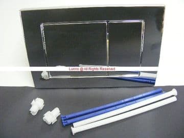 Oli OLI74/Expert Evo Metal Dual Flushplate cw Rods