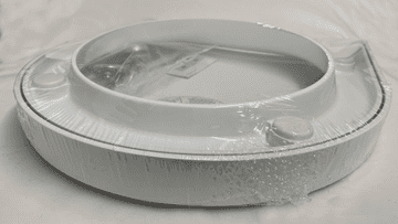 Olympia Tutto Soft Closing Toilet Seat And Cover (Round Buffers) ART C8TU011 - Bespoke Part