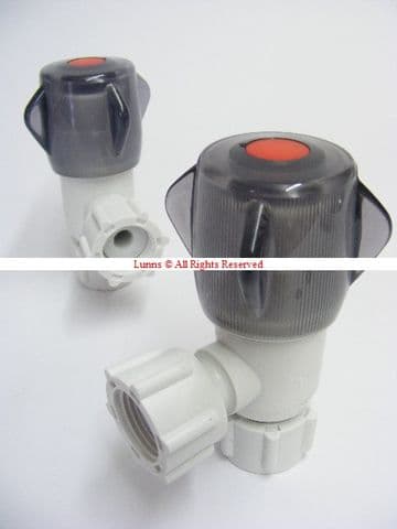 Opella 1/2" Female x 15mm Angle Plastic Inlet Valve H54 UUV6-3