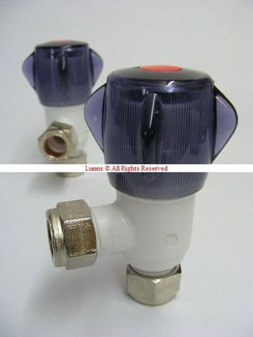 Opella 15mm CxC Angle Inlet Valve (Now Metal with Chrome Handle) UUV6-4