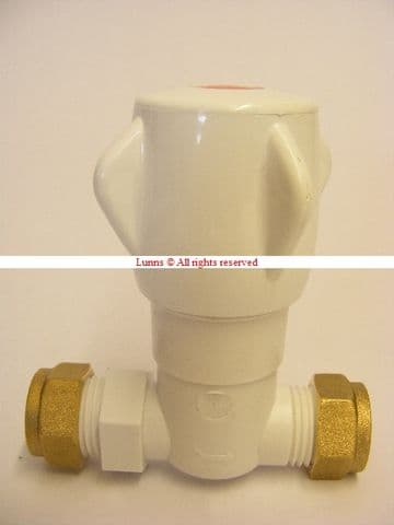 Opella 15mm Straight Plastic Inlet Valve B54855 - Bespoke Part
