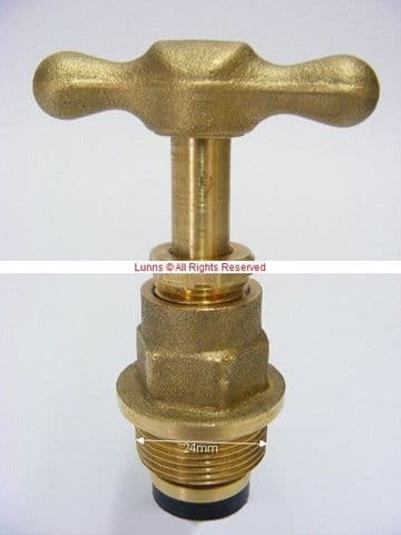 Original Pattern 24mm Thread 1010 Stopcock Headwork UOL4-25 - Bespoke Part