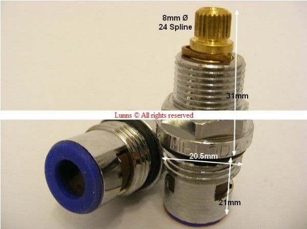 Ottone & Melloda O&M Osiris Mk1 Half Turn Cartridge T24HX24 - Bespoke Part