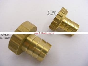 Outside Bib Tap Hose Union Tail & Nut