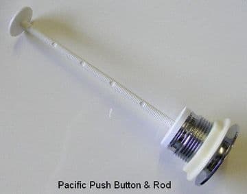 Pacific mono push button and rod assembly