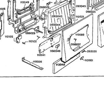 Parkray Ashpit Cover 112041 99T/GT/TF Mk1 NNN - Bespoke Part