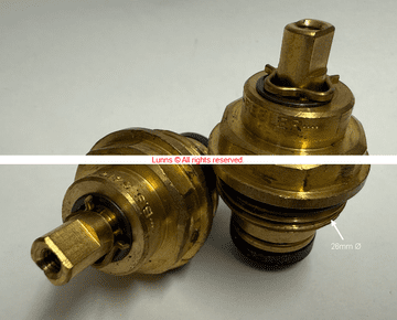 Pegler Danum/Applause 26mm Bath Washer Valve BS5412 Bespoke Part