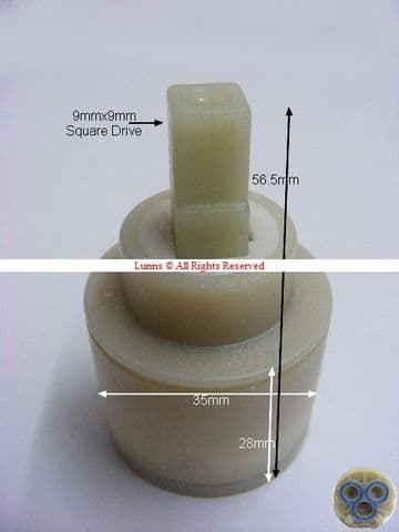 Pegler Iconic Replacement Cartridge 854088 Bespoke Part