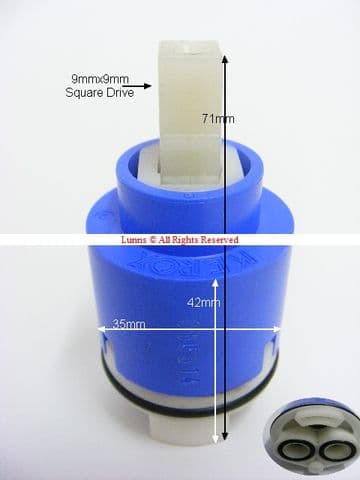 Pegler Lusso Cartridge 850922 ALX11 CX58 Bespoke Part