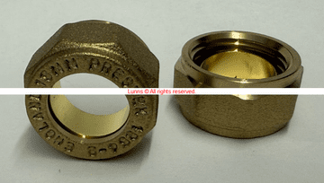 Pegler Prestex 15mm Compression Nuts and Olives - Bespoke Part