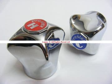 Pegler Prestex Chrome Tap Handles - Bespoke Part