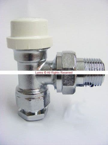 Pegler Terrier LS351 Angle Vertical 15mm Tamperproof Thermostatic Rad Valve