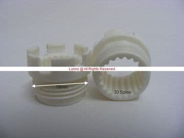 Pemba Apple Screw-In Head Carrier 6 Turret 20 Spline P54307 RED1 Pair - Bespoke Part