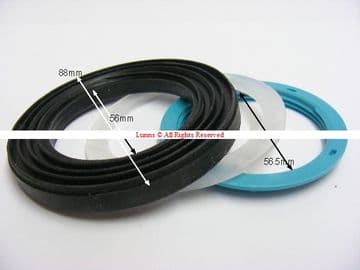 Pluma H Series Flush Valve Backnut & Washer Fixing Kit FVL1 - Bespoke Part