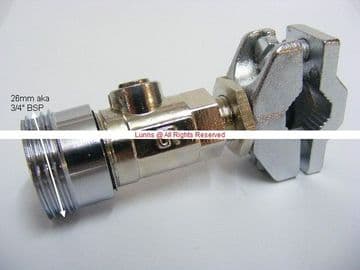 Pool 15mmx3/4" Self Cutting Washing Machine Valve - Bespoke Part