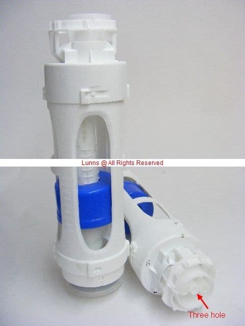 Razor/Sanitana/Bellavista Mk2 Three Hole Flush Valve PR5