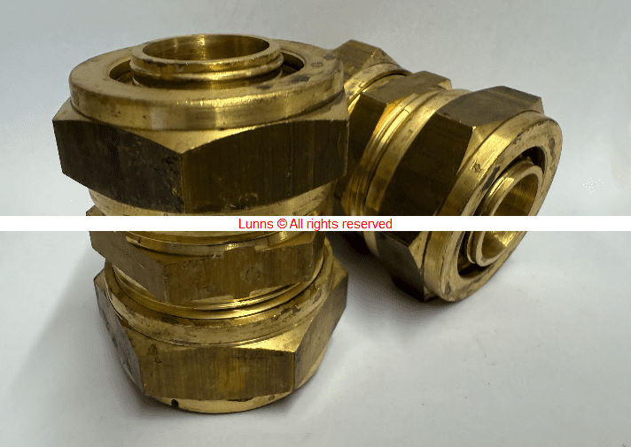 Rehua Antler 25mm MLP x 25mm MLP Brass Coupler for 3 5mm Wall Pipe ...