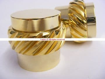 Roca Gold Rope Tap Head (Pair) U-TH-1