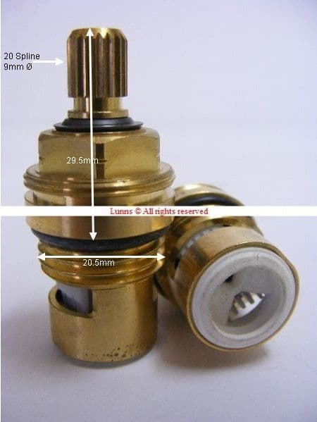 ROCA QT Brass CD Cartridge Pair T20X102