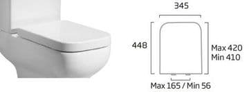 Rock M Series Seat Top Fix CP Hinge - Bespoke Part
