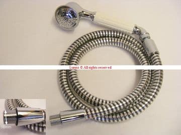 Romina Mk3 Bath Mixer Bath/Hair Rinse Hose & Handset 1250mm Bespoke Part