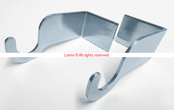 Roto Universal Slot Brackets No Screw Holes DSBYRV - Bespoke Part