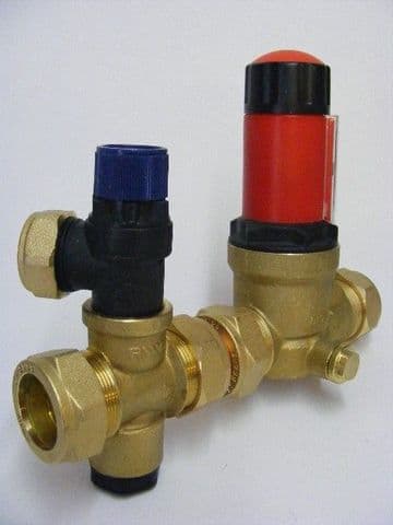 RWC Megaflo Unvented 28mm Combination Valve 2.1/8Bar - Bespoke Part