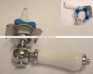 Sanitana Malta Qtop Lever Only (for Cable Flush Valve) PR9B PR10 - Bespoke Part