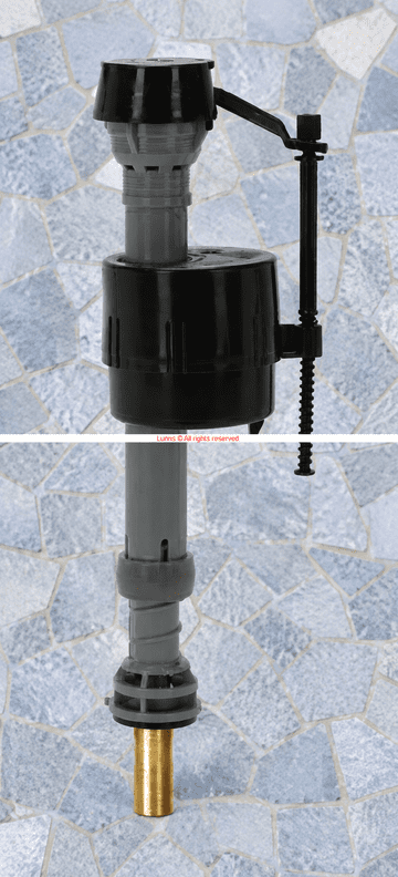 Sanitana Mk1 Euro Adjustable Brass Tail Bottom Entry Inlet Valve - Bespoke Part