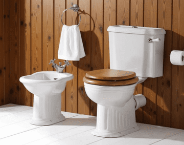 Sanitana Original WC Complete with Seat - Bespoke Part