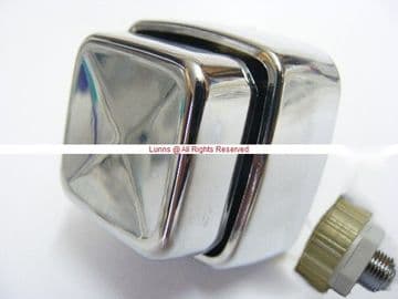 Schoepe Chrome Square Push Button FLU54 EDL1-9