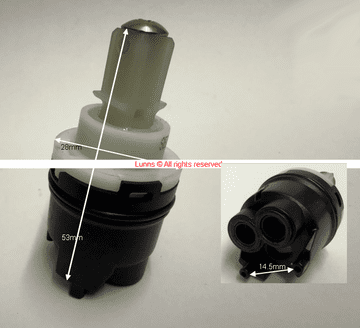 Screwfix  Mendip21 3 Way Filter Tap Valve - Bespoke Part