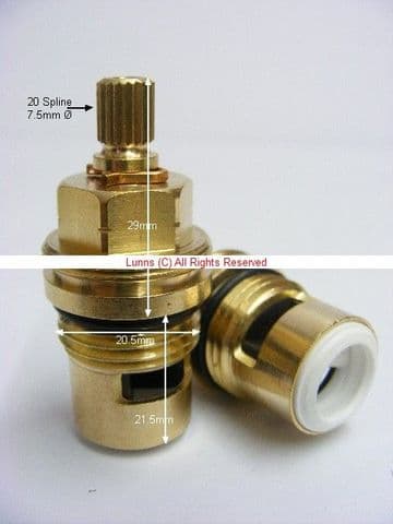 SH Jackson 2029 Ceramic Disc Cartridge (Pair) T20-Mod Mod12-29 - Bespoke Part