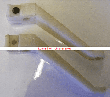 Shires Cranked Hex Cistern Link EBONY PKIT EDM8 - Bespoke Part