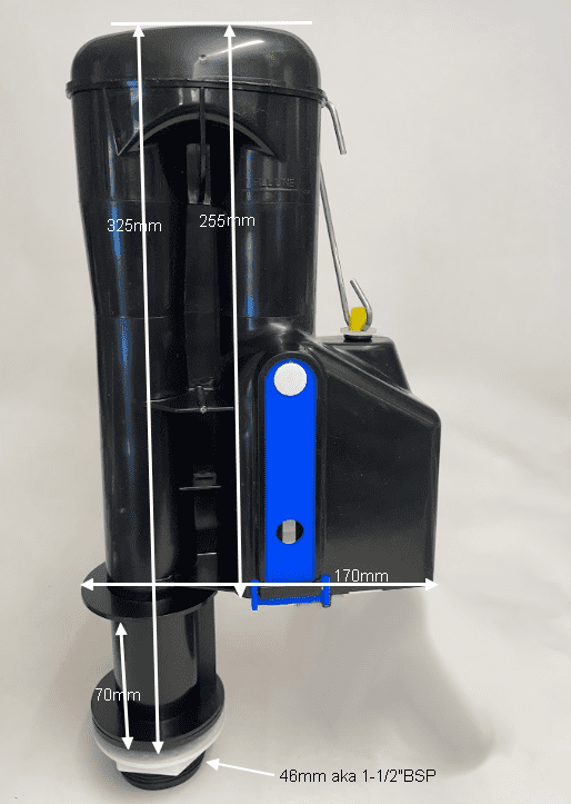 Shires Offset Upstand 1-1/2