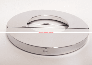 Shower Valve Cover Plate Shroud - Beposke Part