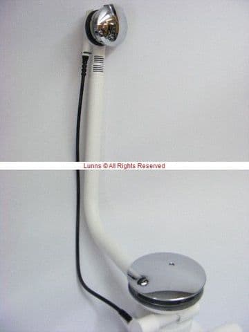 Showerlux 90mm Bath Pop Up Waste c/w Chrome Handles & Cover - Bespoke Part