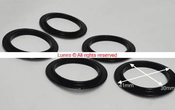 Silfra BASIN Plug Washer 41mmx30mm Pack of 5 PRINTFC - Bespoke Part