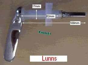 Small Bush Lever Chrome