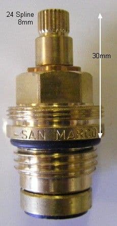 SMR24 OEM Howdens Mk2 24 Large Spline BS5412 Washer Valve AL42-2 - Bespoke Part