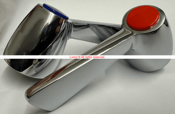 Swan A Series Chrome Lever Handles - Bespoke Part