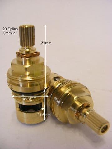 T2020 BS5412 2031 AV Filter On/Off Tap Valve Cartridge