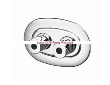 T3000 Built In Thermostatic Shower Valve Chrome - Bespoke Part