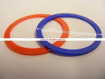 Tantofex Tantara Plastic Colour Ring PKITREPI - Pair