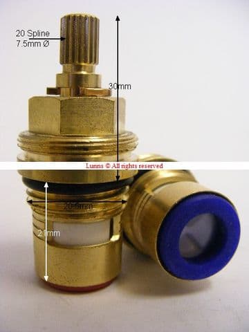 Tapmate Colonial BS5412 2030 Ceramic Disc Cartridge SPC1C016200-H16210 T20-103 (T20-36)