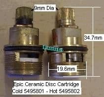 Tapmate Epic CD Cartridge 95801/2