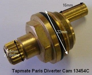 Tapmate Paris Diverter Cam