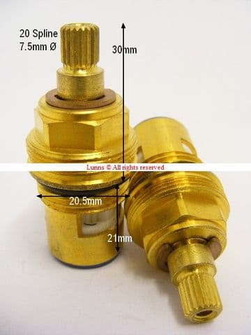 Tapmate Roma Mk2 Half Turn CD Cartridge Clockwise Close Only 13501 T20-70