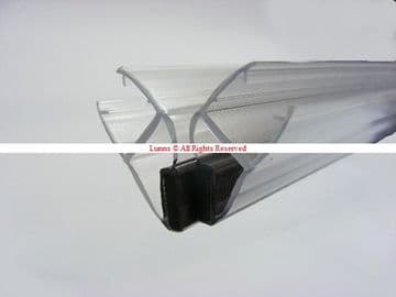Thetis 45 Deg Magnetic Vertical Shower Door Seal - Bespoke Part